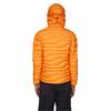 J.Lindeberg Gents Cliff Light Down Hooded Jacket Persimmon Orange (I064)