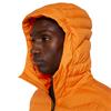J.Lindeberg Gents Cliff Light Down Hooded Jacket Persimmon Orange (I064)