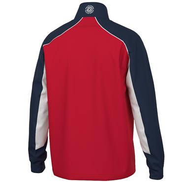Galvin Green Gents Laurent Windproof and Water Repellent Golf Jacket Red - Navy