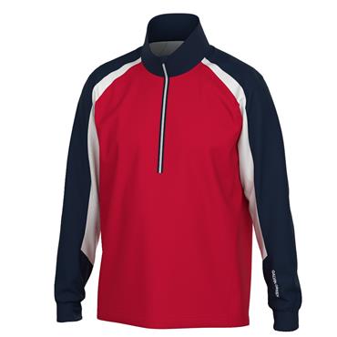Galvin Green Gents Laurent Windproof and Water Repellent Golf Jacket Red - Navy