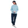 Galvin Green Ladies Lissy Windproof and Water Repellent Jacket Crystal Blue - White