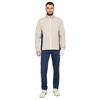 Galvin Green Gents Lloyd Windproof Jacket Sand - Navy - White
