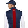 Galvin Green Gents Lennox Vest Navy - White - Red