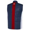 Galvin Green Gents Lennox Vest Navy - White - Red