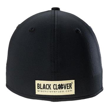 Black Clover Gents Premium Clover 116 Shamrock Cap Black - Inca Gold