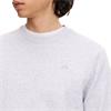 J.Lindeberg Gents Alpha Crew Neck Light Grey - Melange (U199)