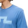 J.Lindeberg Gents Alpha Graphic T-Shirt Federal Blue (O228)