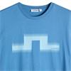 J.Lindeberg Gents Alpha Graphic T-Shirt Federal Blue (O228)