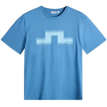 J.Lindeberg Gents Alpha Graphic T-Shirt Federal Blue (O228)