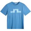 J.Lindeberg Gents Alpha Graphic T-Shirt Federal Blue (O228)