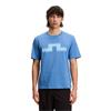 J.Lindeberg Gents Alpha Graphic T-Shirt Federal Blue (O228)