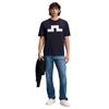 J.Lindeberg Gents Alpha Graphic T-Shirt JL Navy (6855)