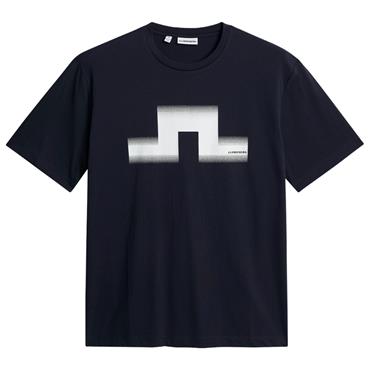 J.Lindeberg Gents Alpha Graphic T-Shirt JL Navy (6855)