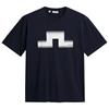 J.Lindeberg Gents Alpha Graphic T-Shirt JL Navy (6855)