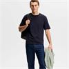 J.Lindeberg Gents Alpha T-Shirt Navy (6855)