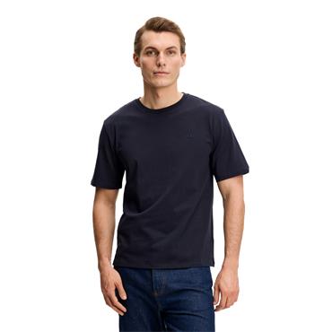 J.Lindeberg Gents Alpha T-Shirt JL Navy (6855)