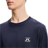 J.Lindeberg Gents Parcie Longsleeve Tee Navy (6855)