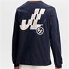 J.Lindeberg Gents Parcie Longsleeve Tee Navy (6855)