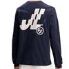 J.Lindeberg Gents Parcie Longsleeve Tee Navy (6855)