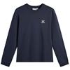 J.Lindeberg Gents Parcie Longsleeve Tee Navy (6855)