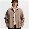 J.Lindeberg Gents Kiyan ¼ Zip Sweat Brindle Moonbeam Melange (C118)