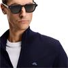 J.Lindeberg Gents Kiyan Quarter Zip Sweater JL Navy (6855)