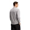 J.Lindeberg Gents Kiyan Quarter Zip Sweater Light Grey Melange (U199)