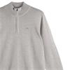 J.Lindeberg Gents Kiyan Quarter Zip Sweater Light Grey Melange (U199)