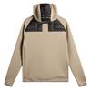J.Lindeberg Gents Heyden Quilt Hybrid Hood Brindle (U144)
