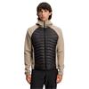 J.Lindeberg Gents Heyden Quilt Hybrid Hood Brindle (U144)