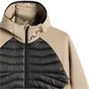 J.Lindeberg Gents Heyden Quilt Hybrid Hood Brindle (U144)