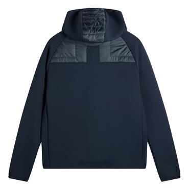 J.Lindeberg Gents Heyden Quilt Hybrid Hood Navy (6855)