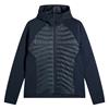 J.Lindeberg Gents Heyden Quilt Hybrid Hood Navy (6855)