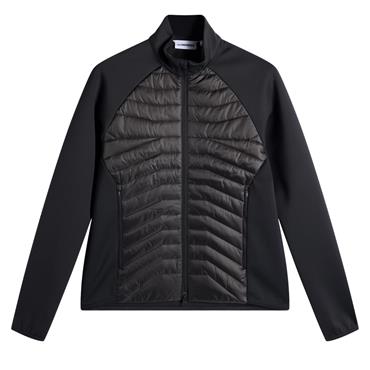 J.Lindeberg Gents Heyden Quilt Hybrid Jacket Black (9999)