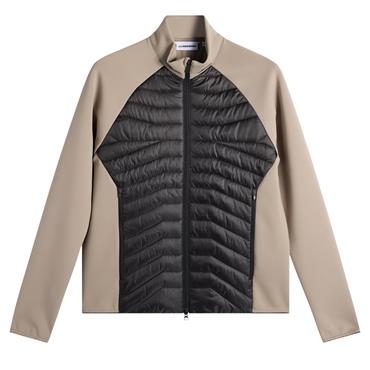 J.Lindeberg Gents Heyden Quilt Hybrid Jacket Brindle (U144)