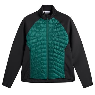 J.Lindeberg Gents Heyden Quilt Hybrid Jacket Forest Biome (M334)