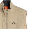 J.Lindeberg Gents Clinton Padded Vest Brindle (U144)