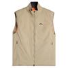 J.Lindeberg Gents Clinton Padded Vest Brindle (U144)