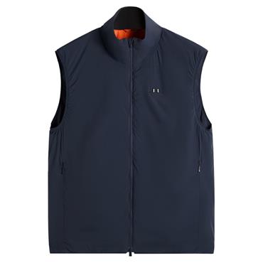 J.Lindeberg Gents Clinton Padded Vest JL Navy (6855)