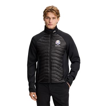 J.Lindeberg Gents Ryder Cup 2027 Heyden Quilt Hybrid Jacket Black 9999