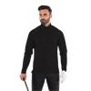 Galvin Green Gents Dion Insula™ Lite ¼ Zip Top Black