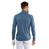 Galvin Green Gents Dion Insula Lite 1/4 Zip Top Blue - Melange