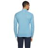 Galvin Green Gents Dion Insula™ Lite ¼ Zip Top Crystal Blue - Melange