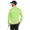 Galvin Green Gents Dion Insula Lite 1/4 Zip Top Fresh Green - Melange