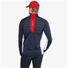 Galvin Green Gents Dalton 1/2 Zip Navy - Red