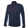 Galvin Green Gents Dalton 1/2 Zip Navy - Red