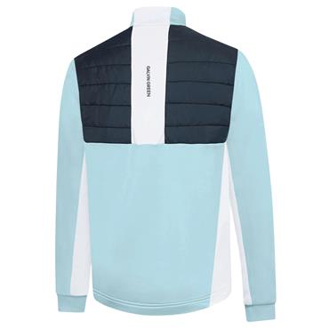 Galvin Green Gents Dalton ½ Zip Insulating Mid Layer Crystal Blue - Navy