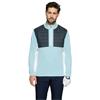 Galvin Green Gents Dalton ½ Zip Insulating Mid Layer Crystal Blue - Navy