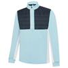 Galvin Green Gents Dalton ½ Zip Insulating Mid Layer Crystal Blue - Navy