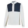 Galvin Green Gents Dalton ½ Zip Insulating Mid Layer Sand - Navy - White